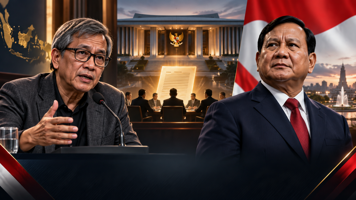 Rocky Gerung Ungkap Pesan Khusus Prabowo: Wantimpres Bukan untuk Urusan Teknis