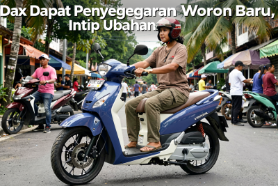 Honda ST125 Dax Dapat Penyegaran Warna Baru, Intip Ubahannya