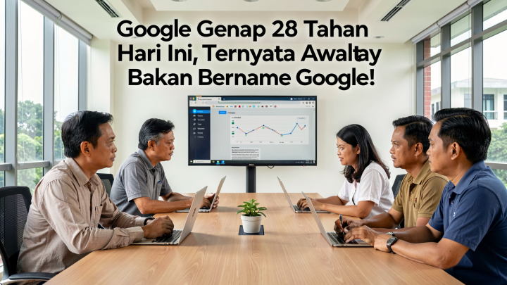 Google Genap 28 Tahun Hari Ini, Ternyata Awalnya Bukan Bernama Google!