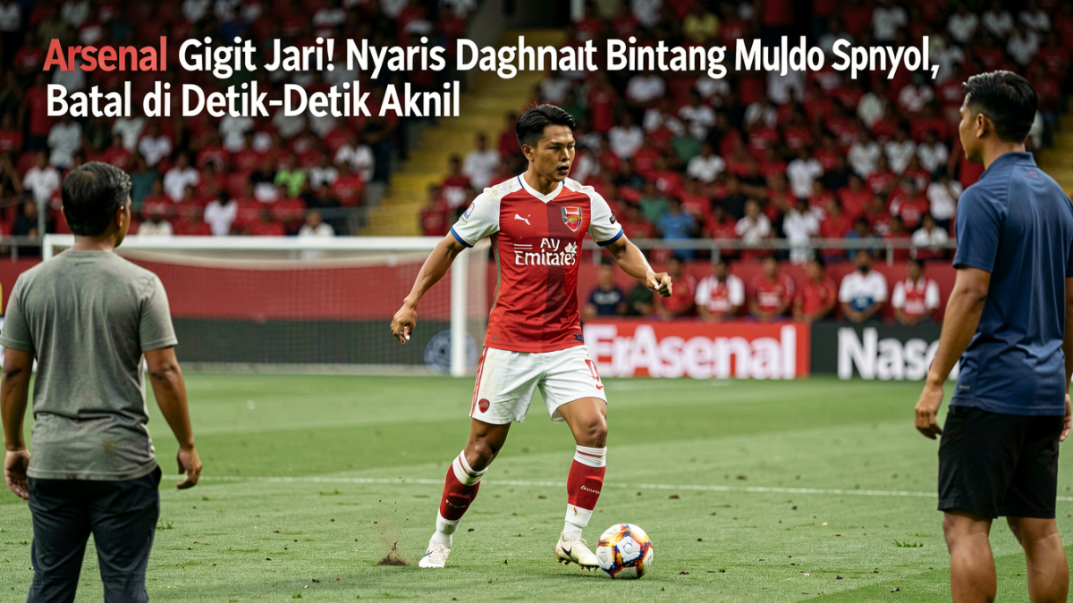 Arsenal Gigit Jari! Nyaris Dapatkan Bintang Muda Spanyol, Batal di Detik-Detik Akhir