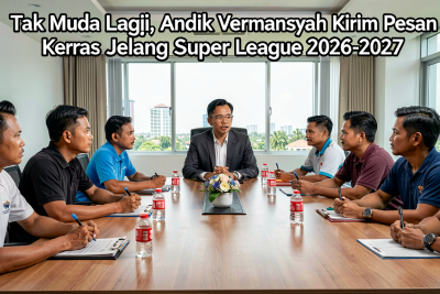 Tak Muda Lagi, Andik Vermansyah Kirim Pesan Keras Jelang Super League 2026-2027