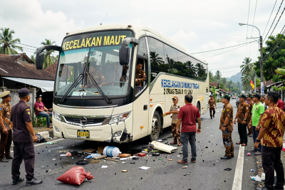 Kecelakaan Maut Bus Penumpang di Mamuju Tengah, 2 Orang Tewas dan 10 Luka