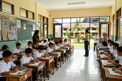 Gunung Anak Krakatau Erupsi, Sekolah di Serang dan Pandeglang Terapkan PJJ Mulai Besok