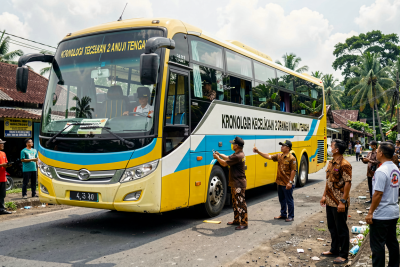Kronologi Kecelakaan Bus Tewaskan 2 Orang di Mamuju Tengah, Diduga akibat Rem Blong