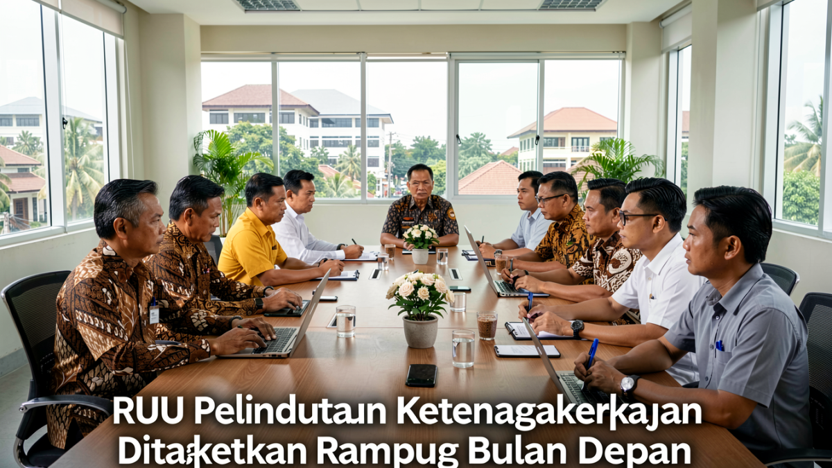 RUU Pelindungan Ketenagakerjaan Ditargetkan Rampung Bulan Depan, Lindungi Kaum Pekerja