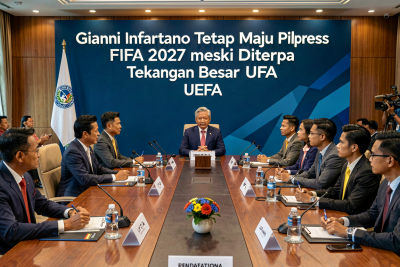 Gianni Infantino Tetap Maju Pilpres FIFA 2027 meski Diterpa Tekanan Besar UEFA