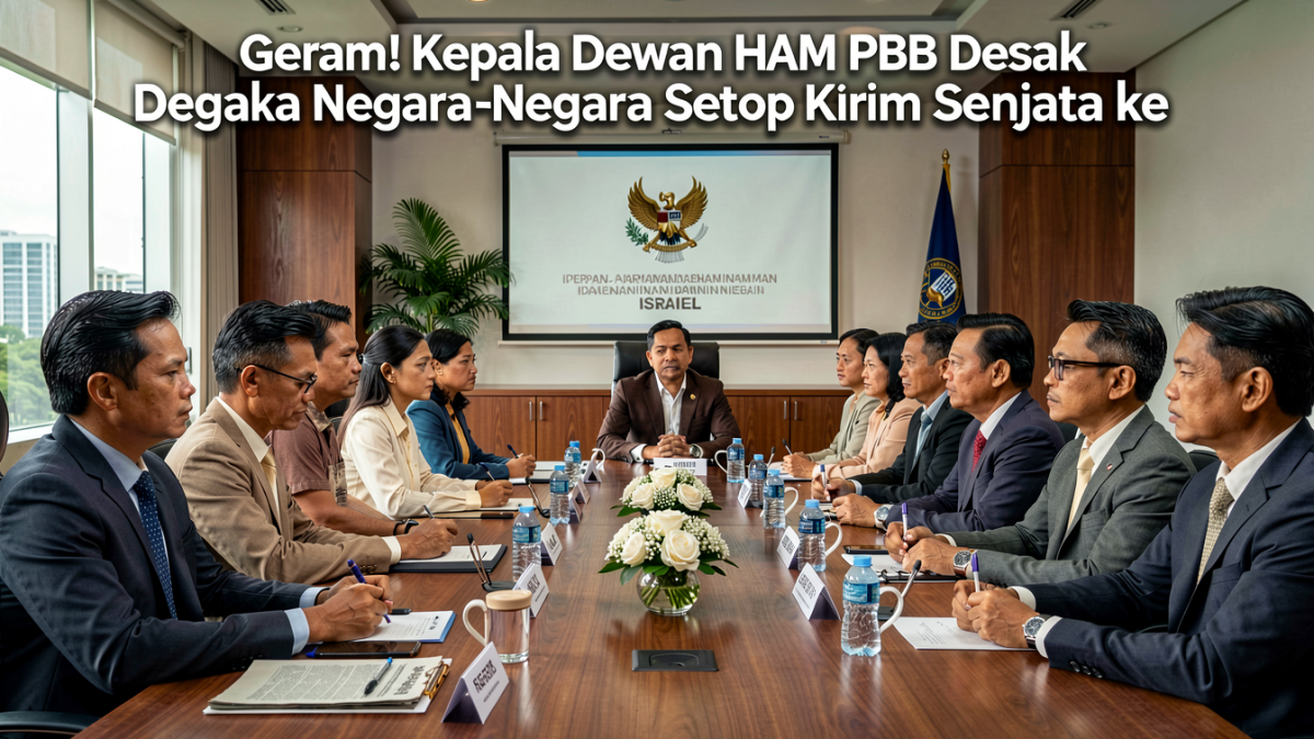 Geram! Kepala Dewan HAM PBB Desak Negara-Negara Setop Kirim Senjata ke Israel