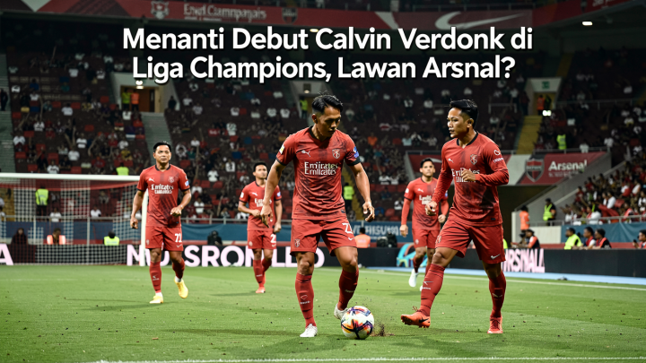 Menanti Debut Calvin Verdonk di Liga Champions, Lawan Arsenal?